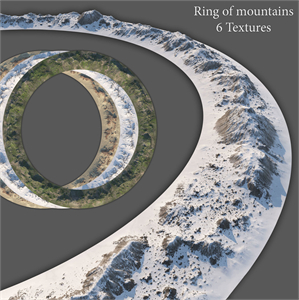 Ring of mountains 6 Textures